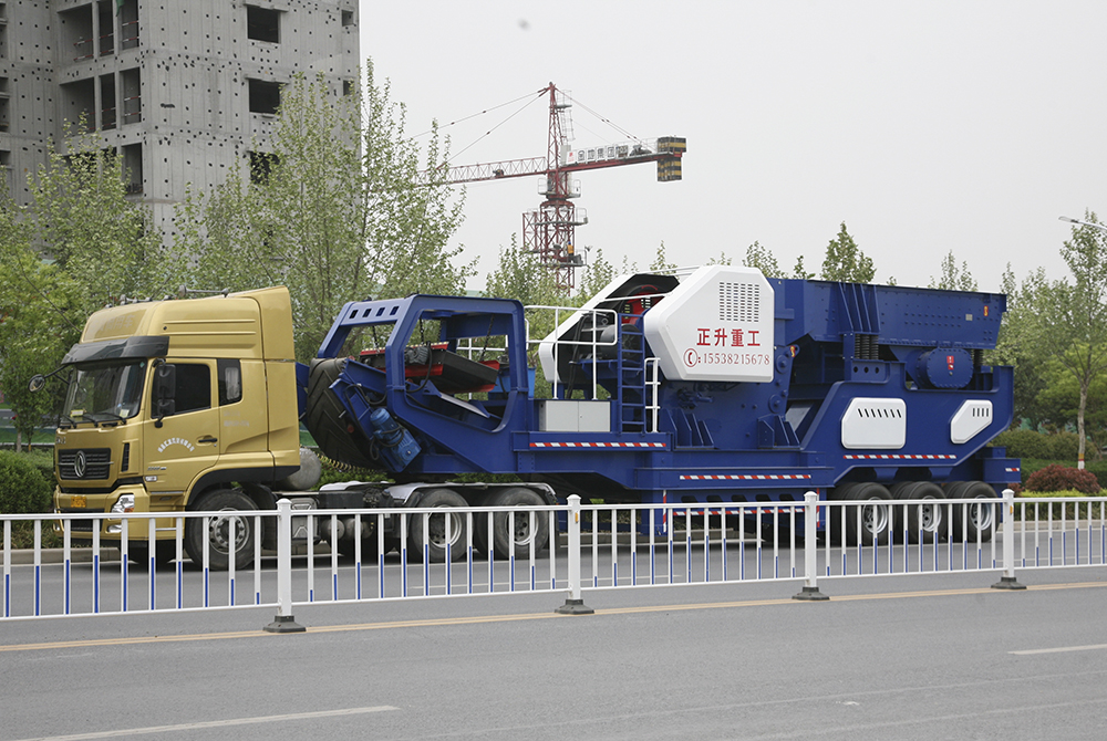 MobilePortable Jaw Crusher Plant (Tire) (3)